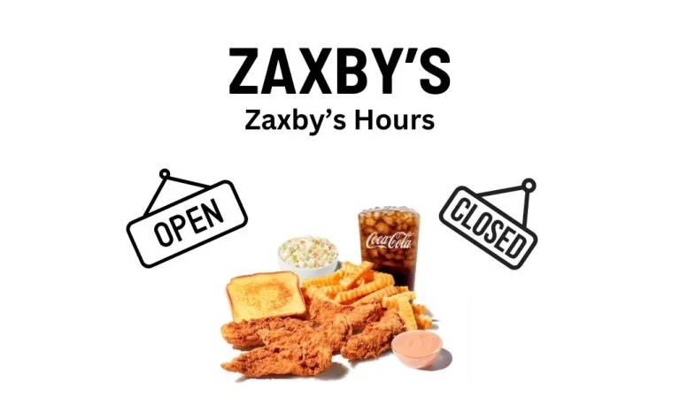 Zaxby's hours