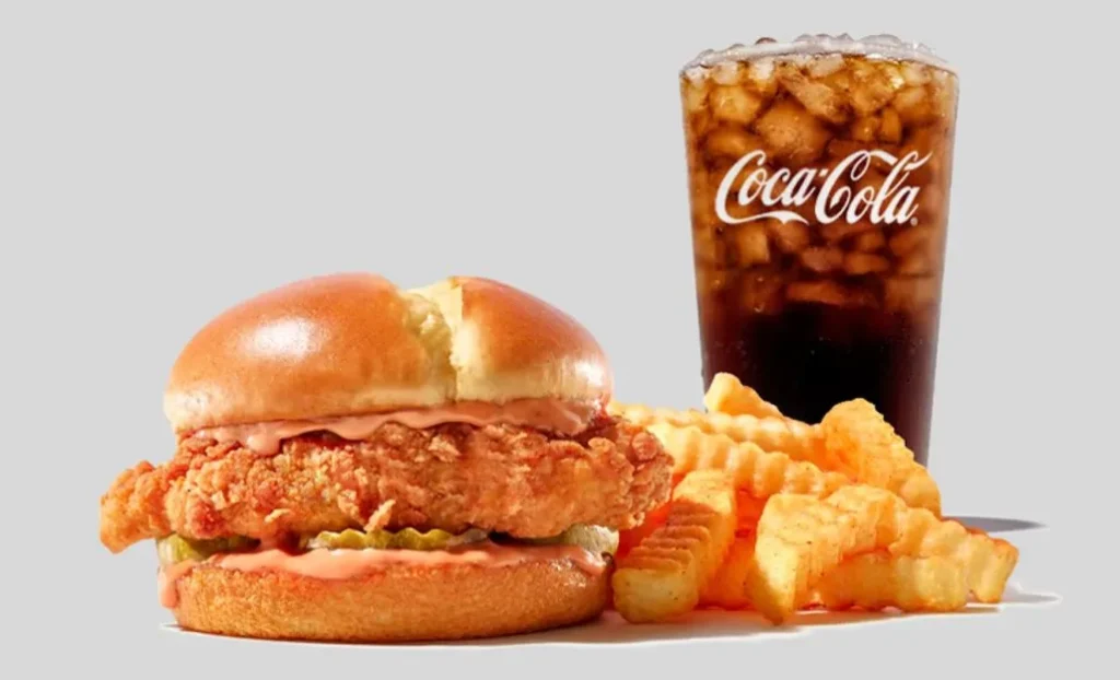 Zaxby's spicy signature sandwich